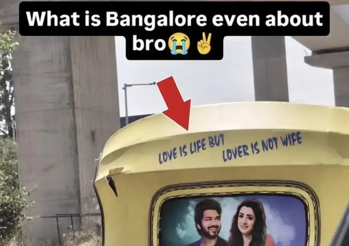 Auto driver’s viral poster joke leaves internet in splits - News Karnataka