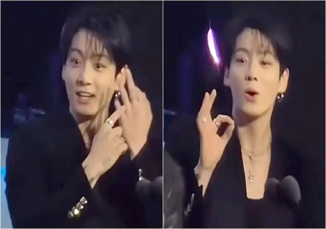 BTS Jungkook loses ring at AMAs, fan returns it - News Karnataka