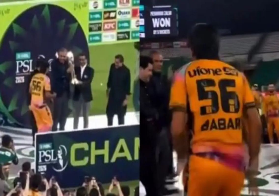 Babar’s Rohit-style trophy walk goes viral - News Karnataka