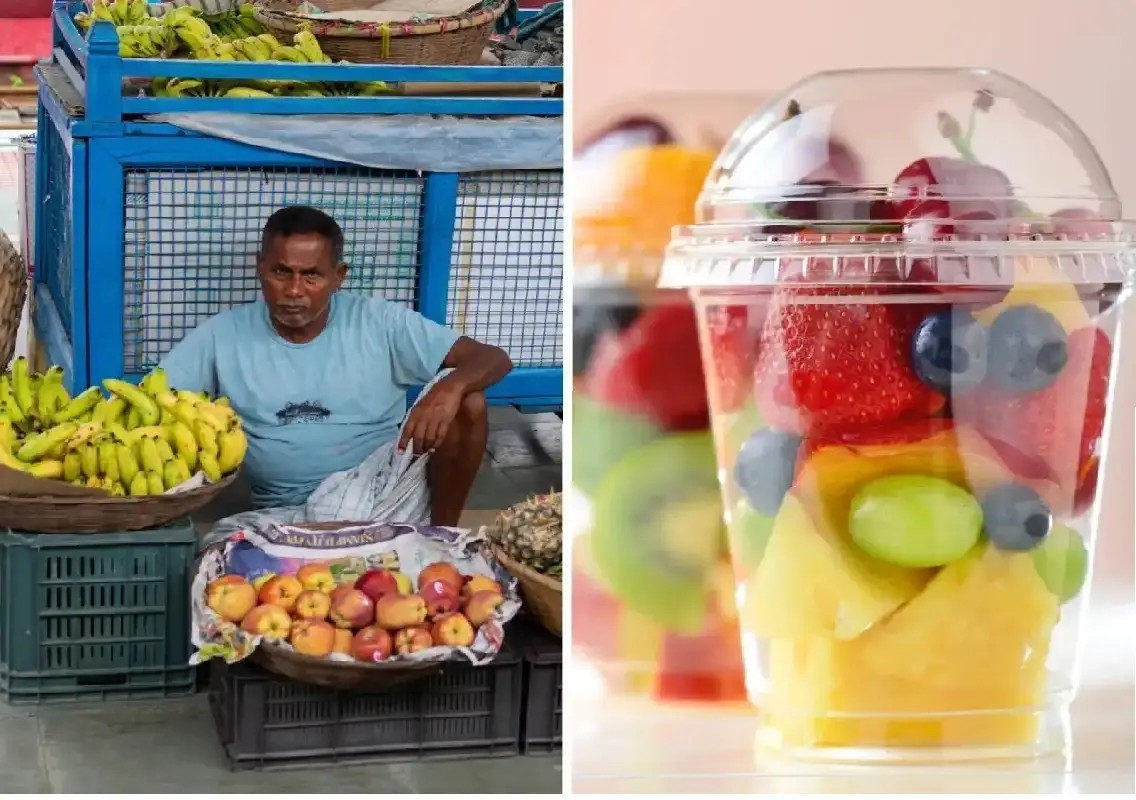 Bengaluru founder explains clever trick behind Rs 40 fruit cup - News Karnataka
