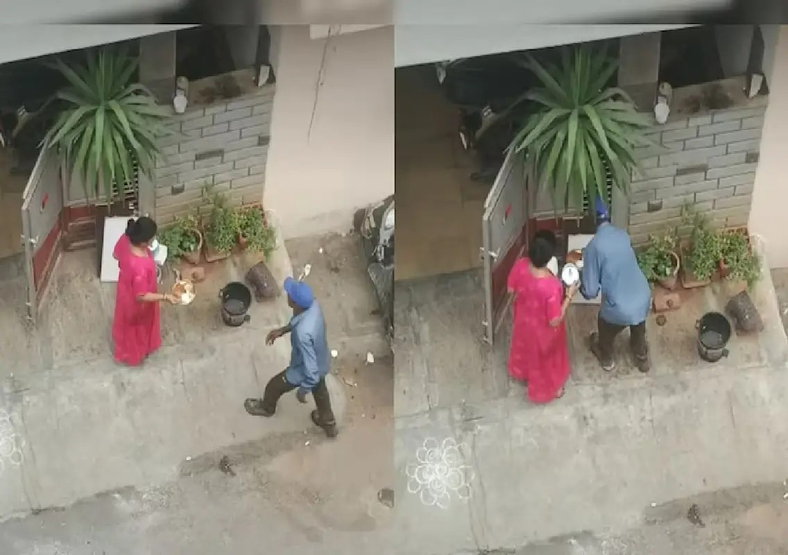 Bengaluru woman's quiet kindness wins hearts online: WATCH - News Karnataka