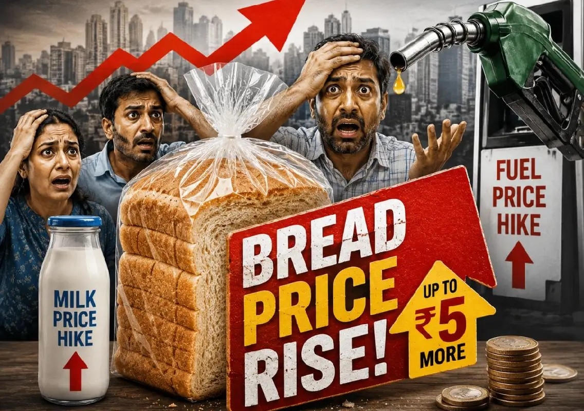 Bread prices rise after fuel hike shocks consumers - News Karnataka