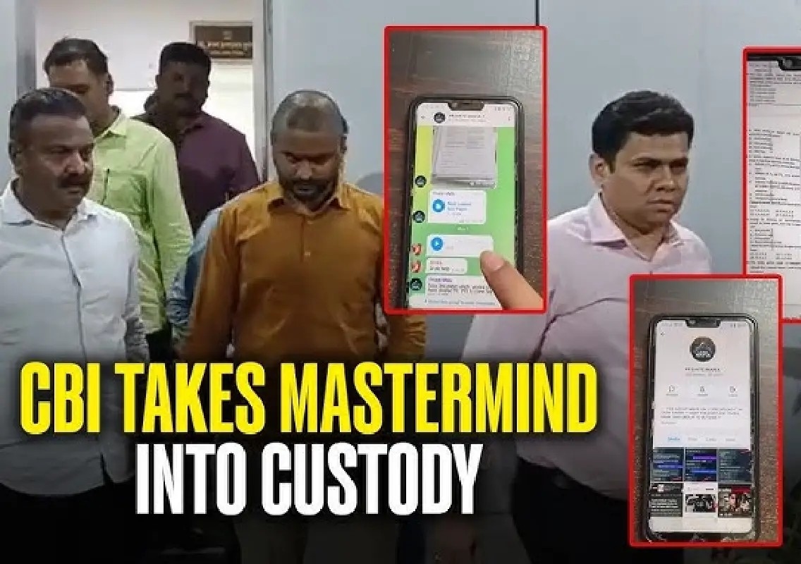 CBI takes key accused into custody in NEET leak case - News Karnataka