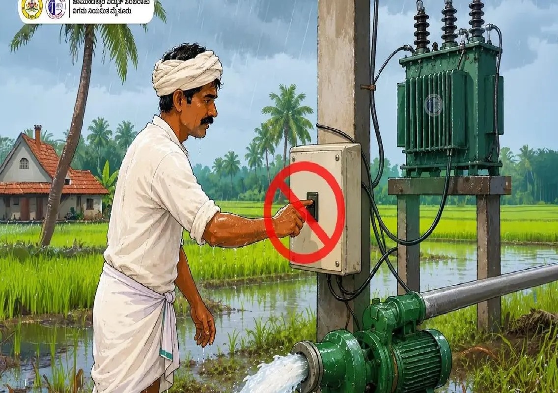 CESC issues electrical safety advisory amid monsoon rains - News Karnataka