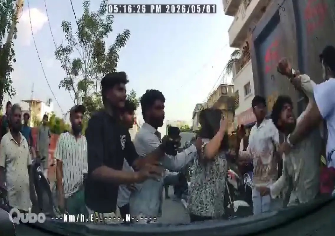 Couple attacked in Bengaluru road rage incident near Electronics City: WATCH - News Karnataka