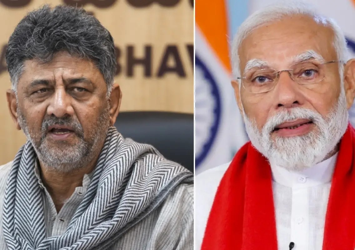 DK Shivakumar questions Modi over fuel and gold prices - News Karnataka