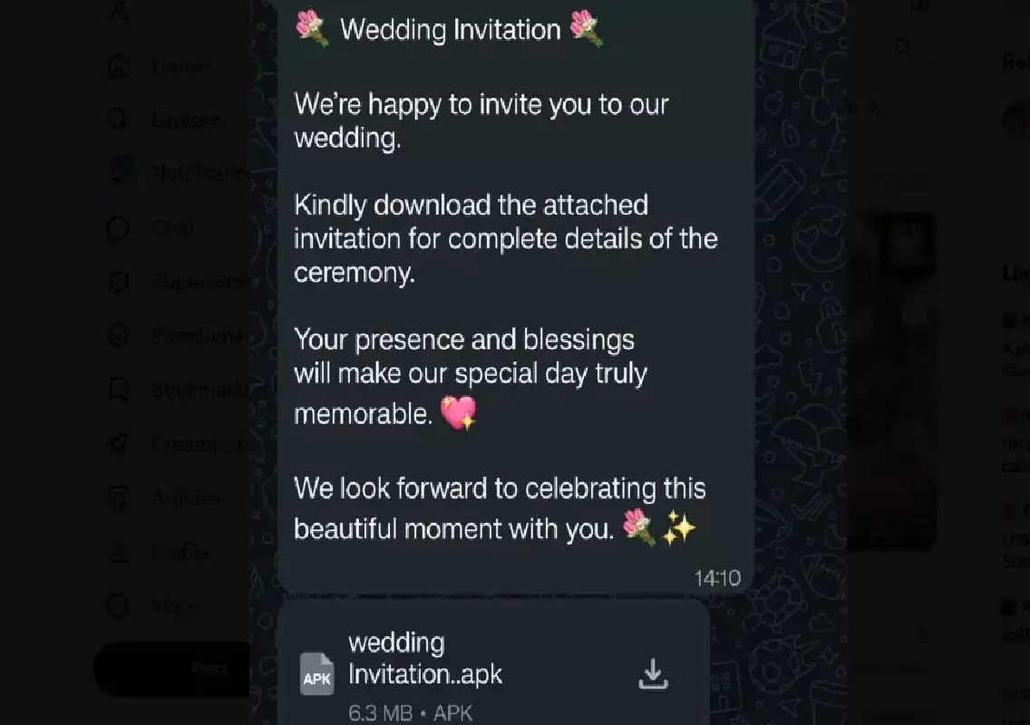 Fake wedding invite scam costs Bengaluru businessman Rs 5 lakh - News Karnataka