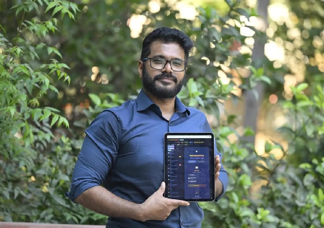 Father develops maths app to make learning easier for children - News Karnataka