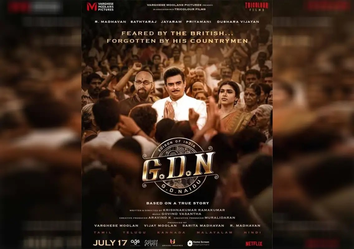 GDN poster unveiled as Madhavan announces July release - News Karnataka