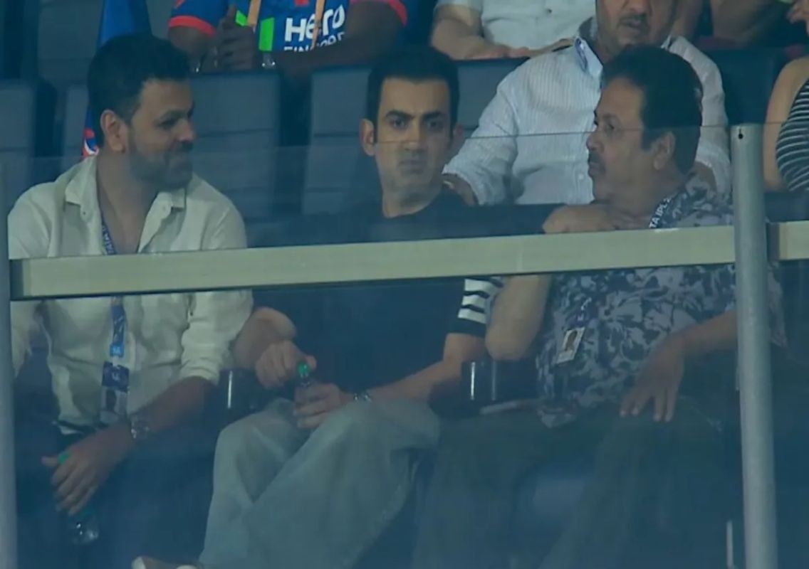 Gautam Gambhir attends IPL match, meets selector RP Singh - News Karnataka