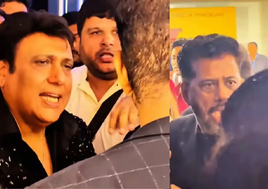 Govinda wins hearts after calming paparazzi clash - News Karnataka