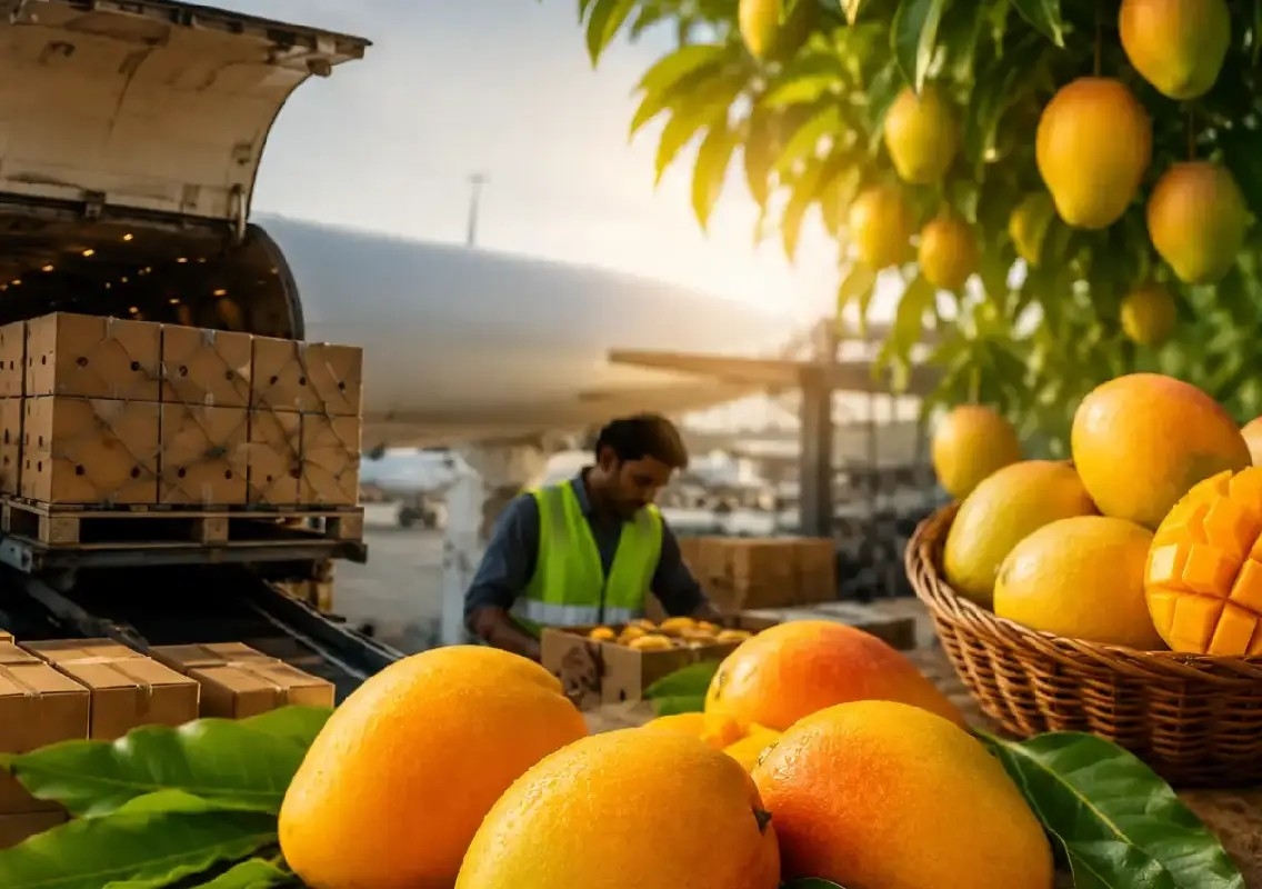 Gujarat’s famous mangoes make a sweet mark at London Heathrow - News Karnataka