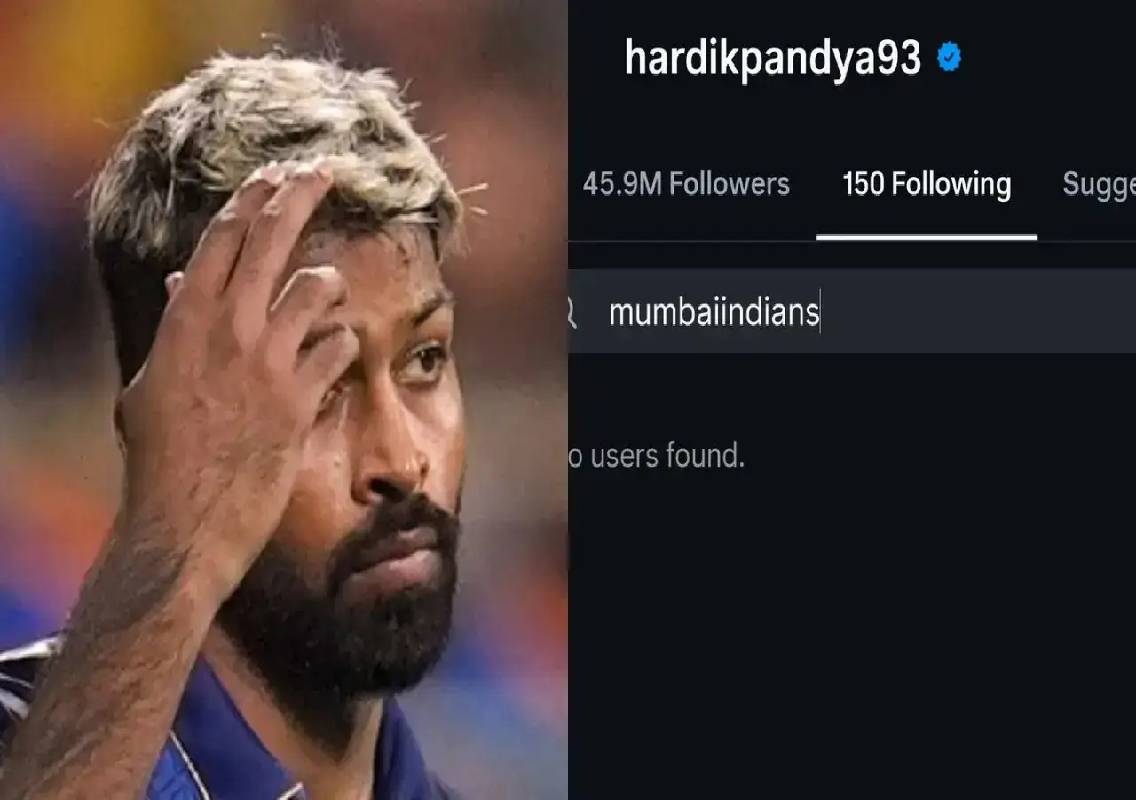 Did Hardik Pandya unfollow Mumbai Indians? - News Karnataka