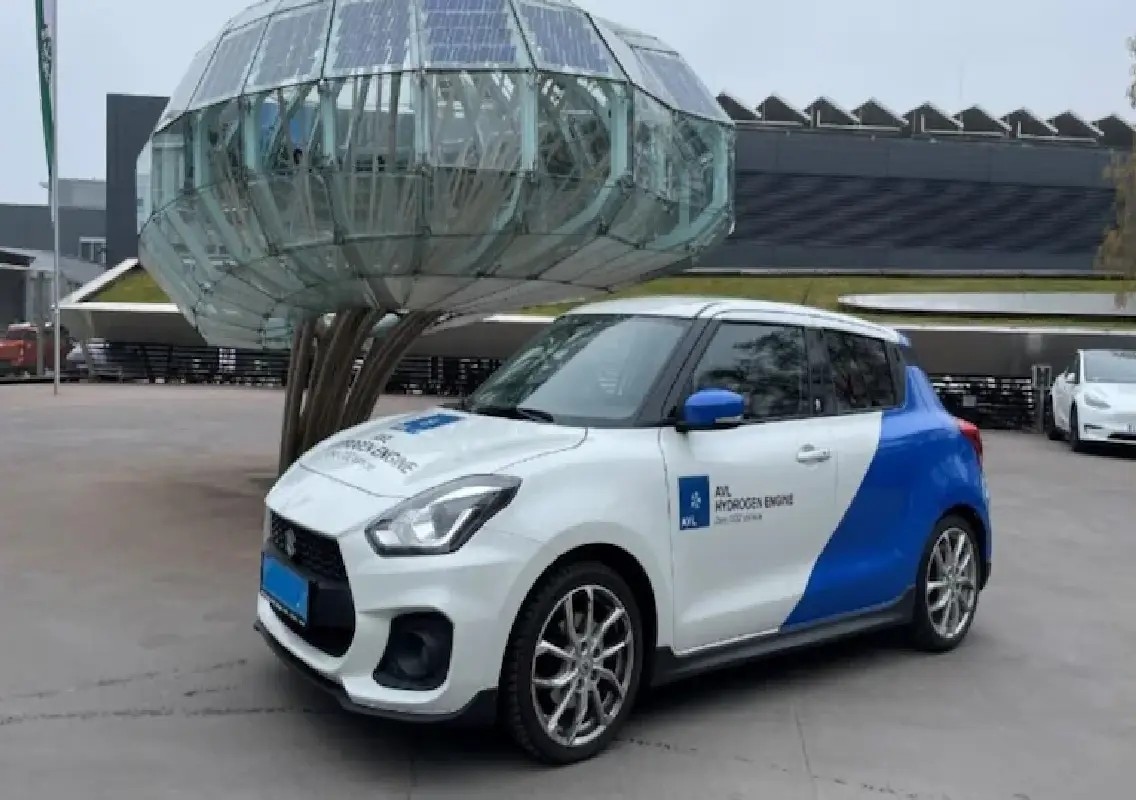 Hydrogen-powered Suzuki Swift prototype showcased by AVL - News Karnataka