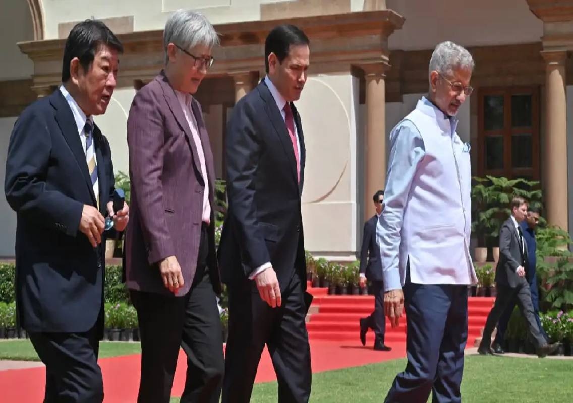 Quad Delhi meet focuses on maritime security and minerals - News Karnataka