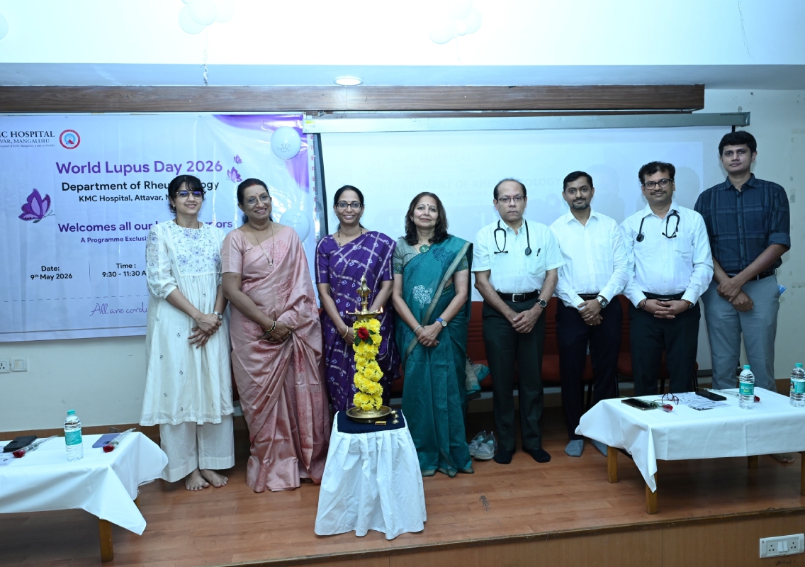 Mangaluru’s first Comprehensive Lupus Clinic inaugurated at KMC Hospital Attavar on World Lupus Day - News Karnataka