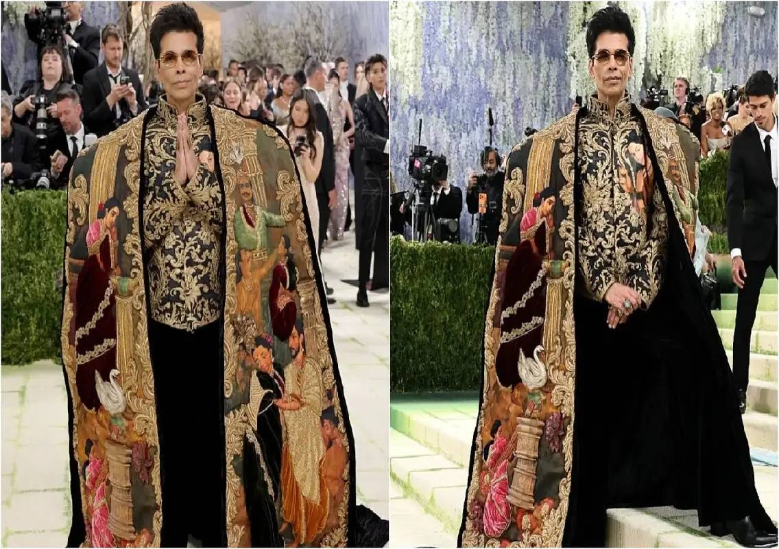 Karan Johar makes Met Gala debut with cultural tribute - News Karnataka