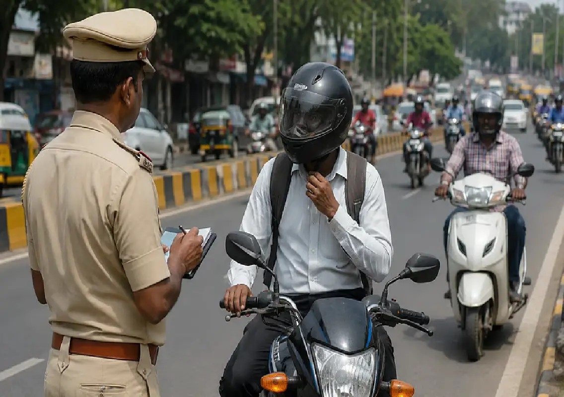 Mangaluru police book 1,372 traffic violators in week-long safety drive - News Karnataka