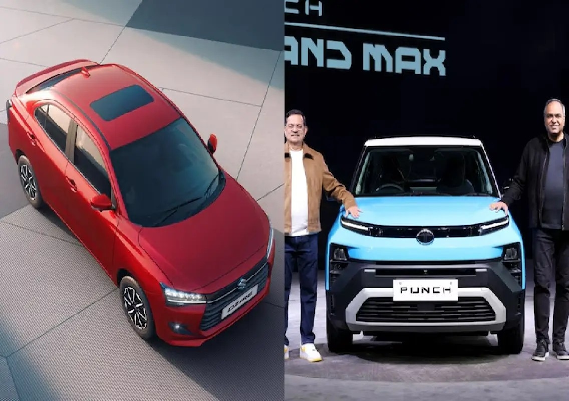 Maruti Dzire tops car sales in April, Tata Punch leads SUVs - News Karnataka