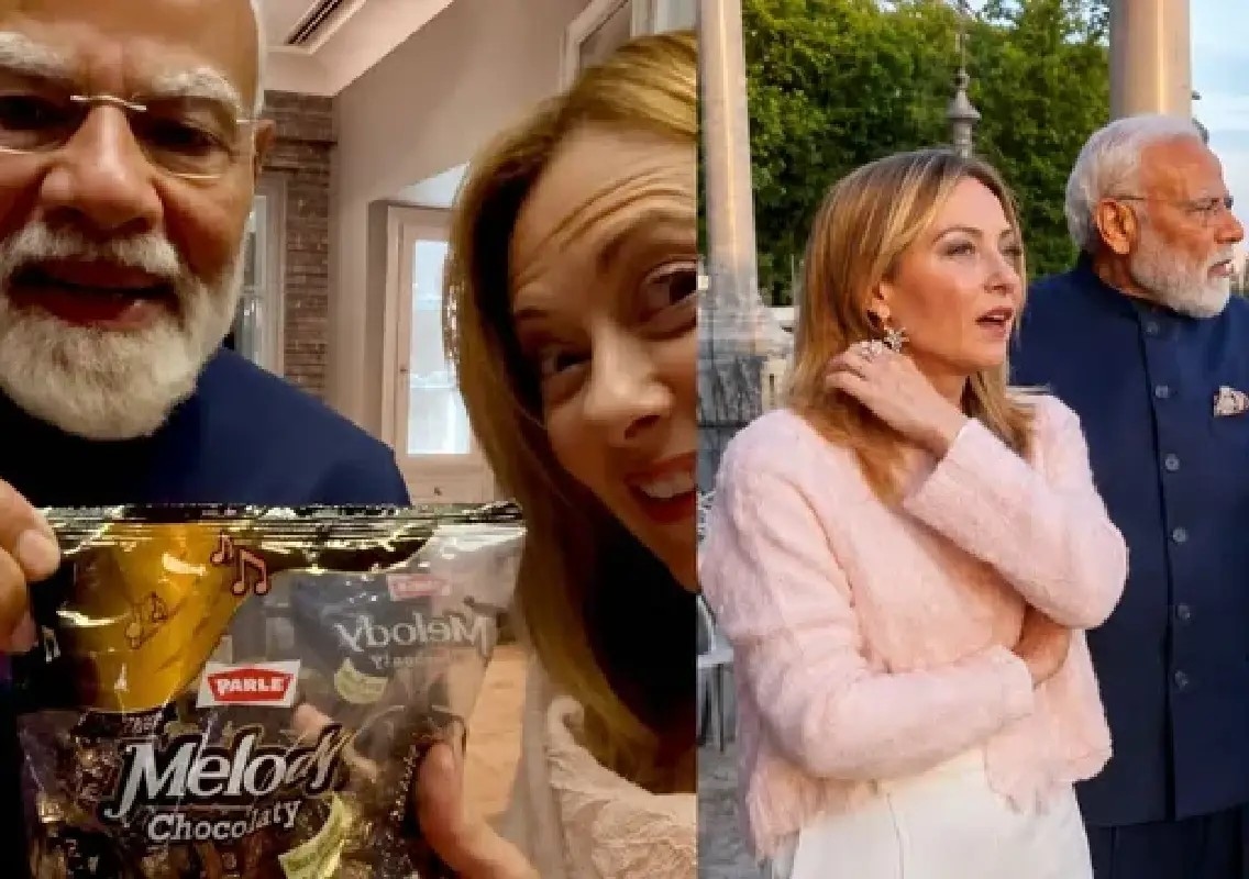 Modi gifts ‘Melody’ to Giorgia Meloni, internet loves it again - News Karnataka