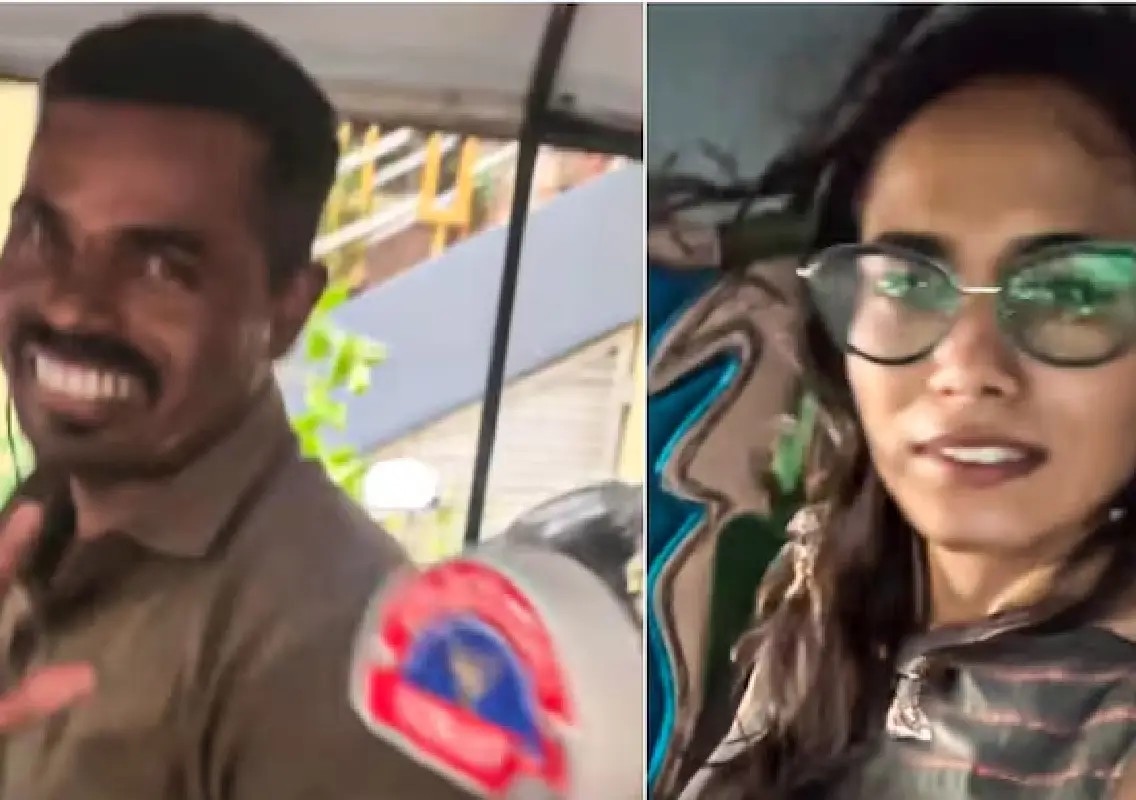 Passenger’s kind gesture to drenched auto driver goes viral - News Karnataka