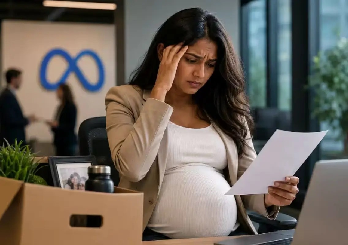 Pregnant Meta employee says she was laid off before maternity leave - News Karnataka