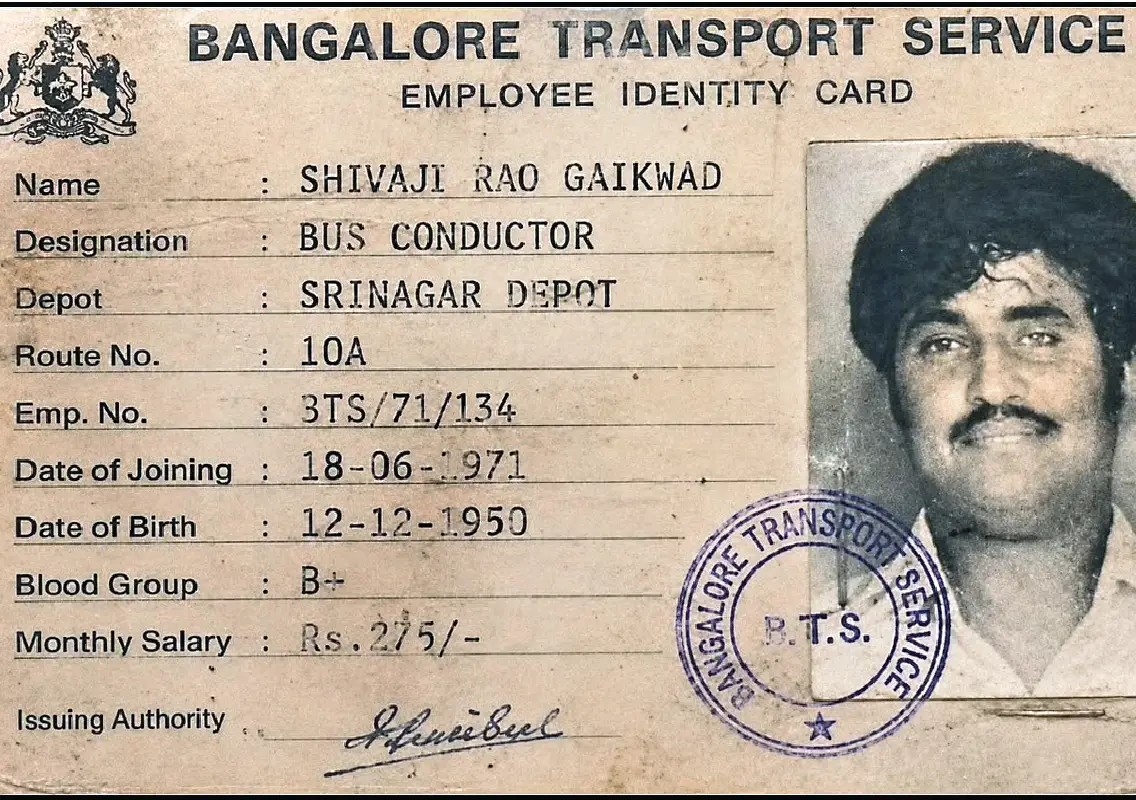 Rajinikanth’s old bus conductor ID card delights fans - News Karnataka