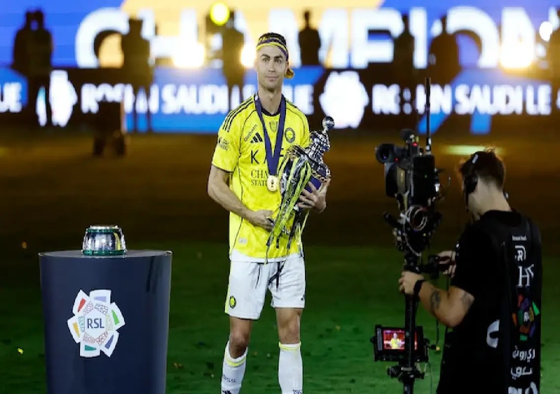 Ronaldo breaks down as Al-Nassr win Saudi Pro League title - News Karnataka