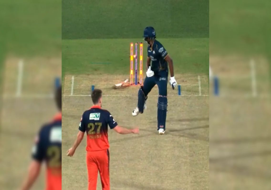 Sudharsan hit-wicket as RCB dominate GT in IPL qualifier - News Karnataka