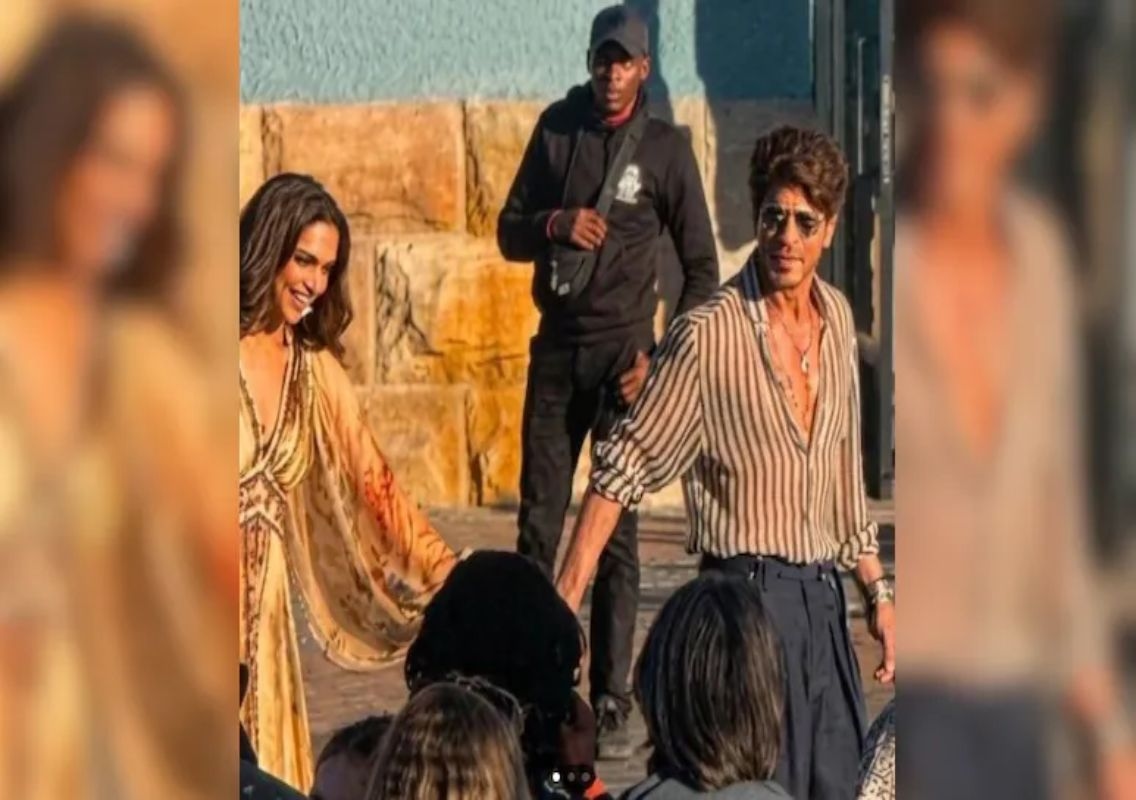 Deepika, SRK spotted on King set in Cape Town - News Karnataka
