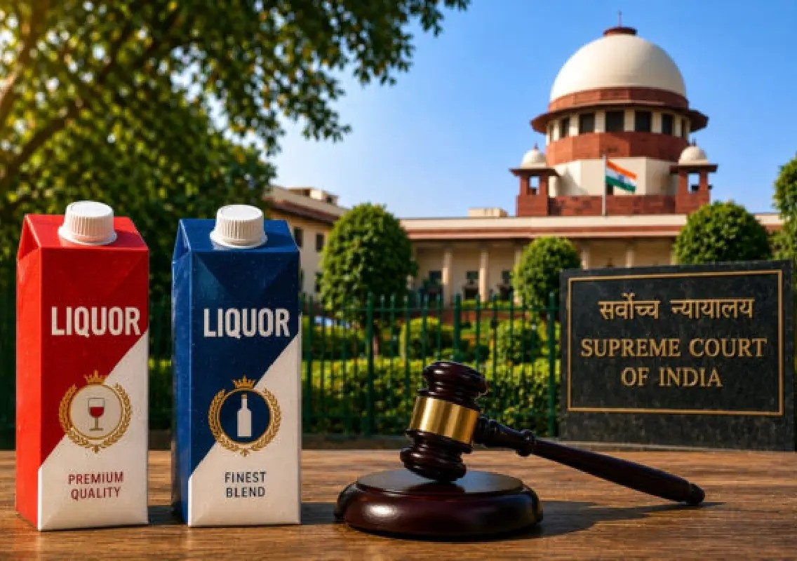 Supreme Court examines plea to ban alcohol in tetra packs - News Karnataka