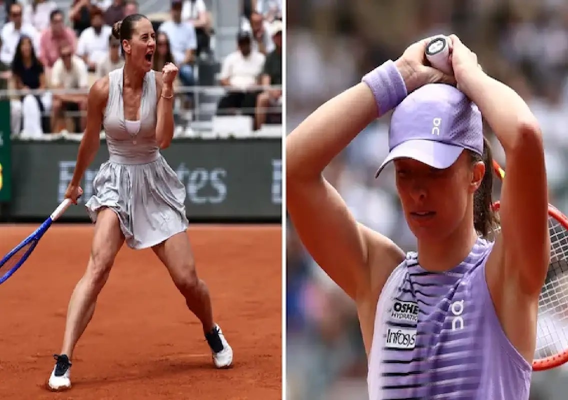 Swiatek crashes out as Kostyuk stuns four-time champion at French Open - News Karnataka