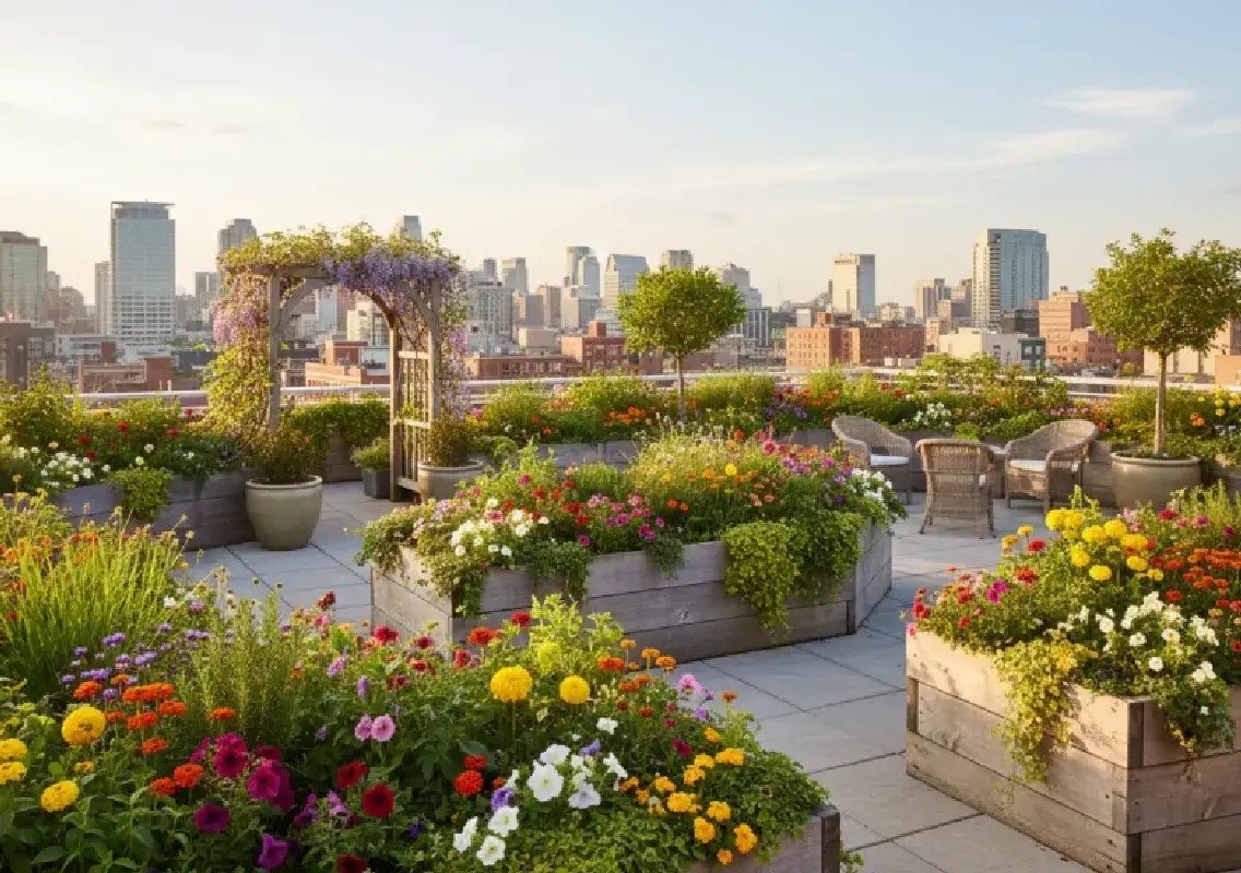 Terrace gardens helping homes stay cooler this summer - News Karnataka
