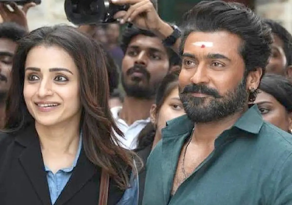Trisha’s Karuppu post sparks online speculation - News Karnataka