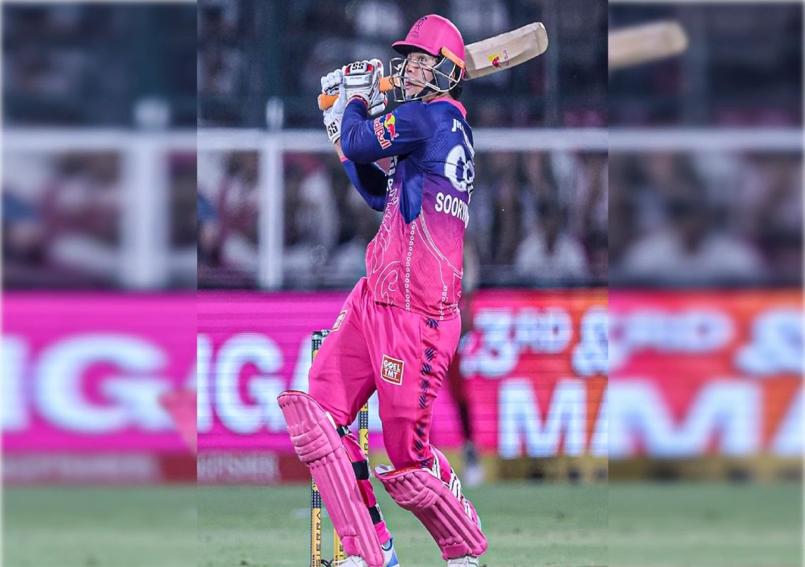 Sooryavanshi breaks Gayle IPL sixes record - News Karnataka