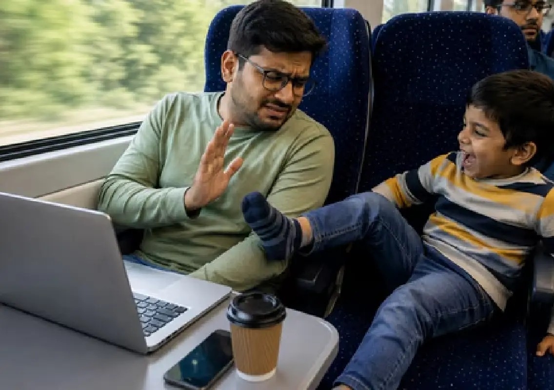 Vande Bharat passenger blames parents for ruining journey - News Karnataka