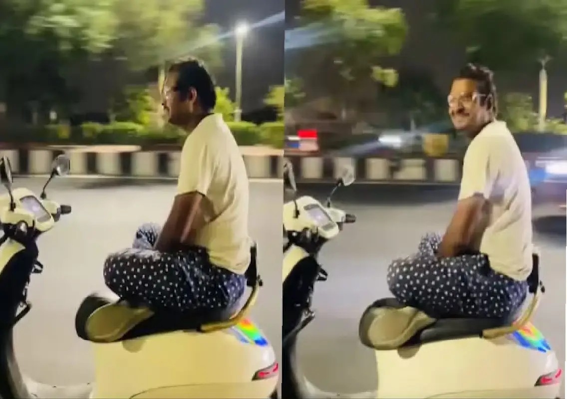 Viral scooter stunt in Lucknow triggers police probe: WATCH - News Karnataka