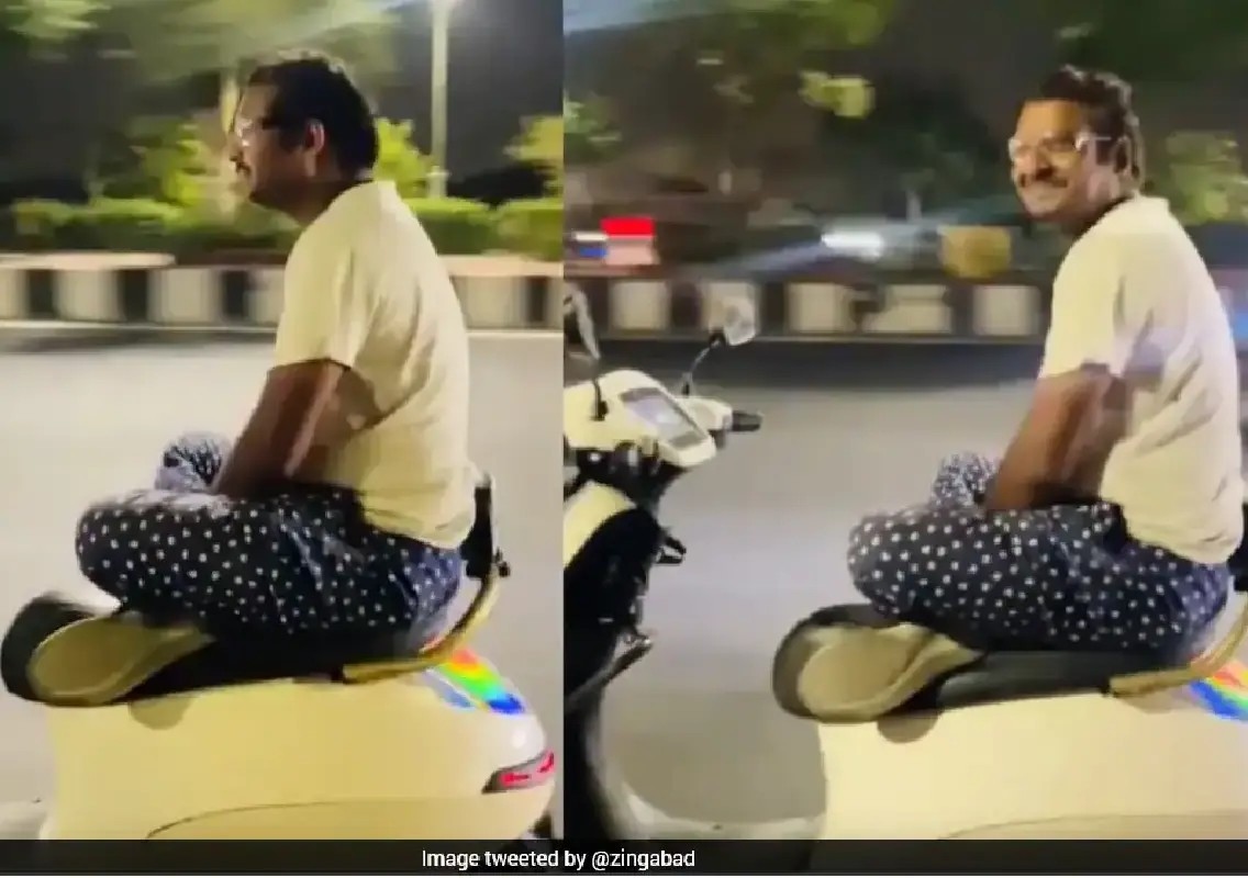 Viral video shows youth performing dangerous scooty stunts in Lucknow - News Karnataka