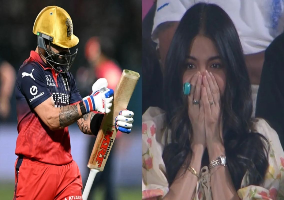Virat Kohli reacts angrily after dismissal in IPL 2026 - News Karnataka