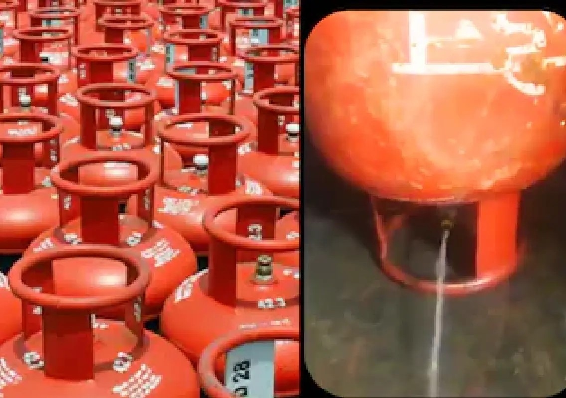 Water found inside LPG cylinder shocks Meerut vendor - News Karnataka