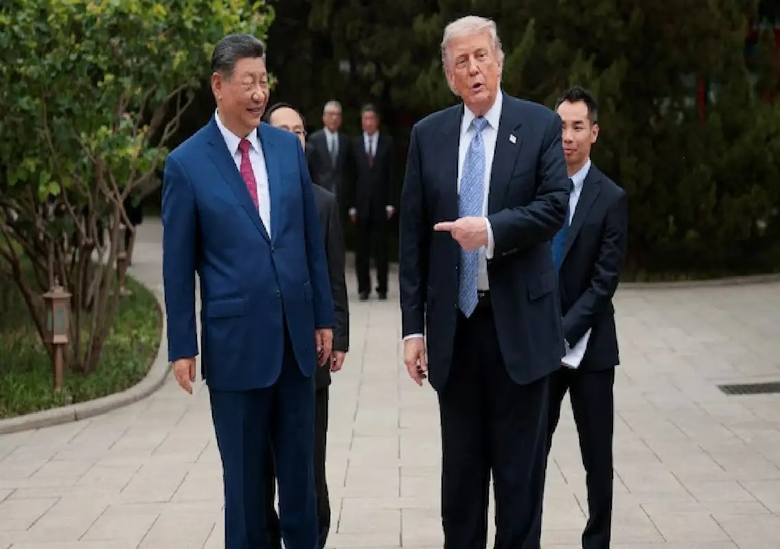Xi hosts Trump at Zhongnanhai during Beijing summit - News Karnataka