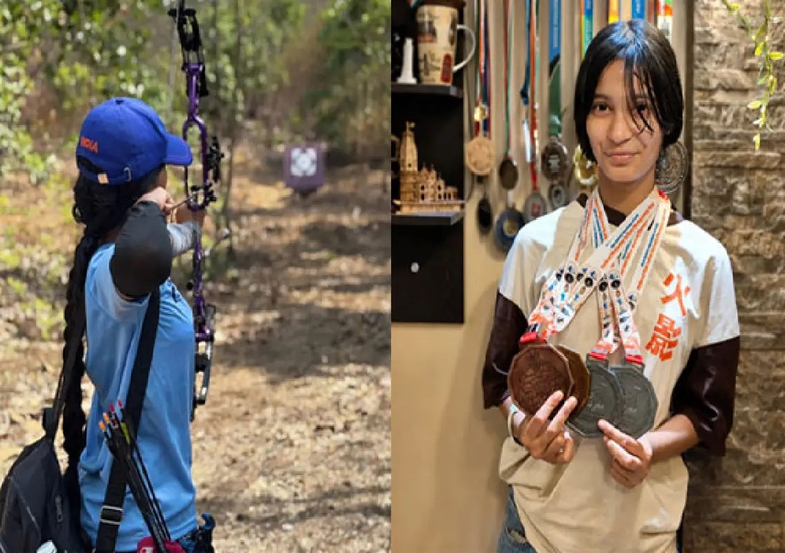 Young archer Aadhya Devadiga hits national spotlight - News Karnataka