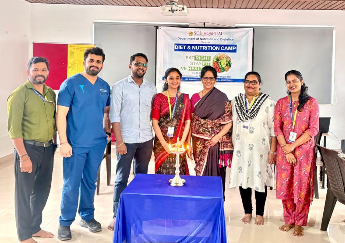Free diet and nutrition awareness camp conducted at S.C.S Hospital, Mangaluru - News Karnataka