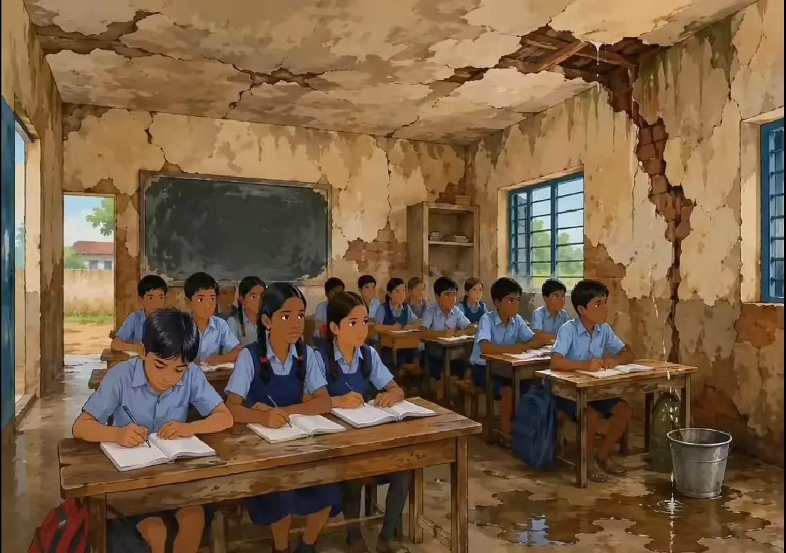 406 classrooms in Mysuru govt schools found in dilapidated condition - News Karnataka