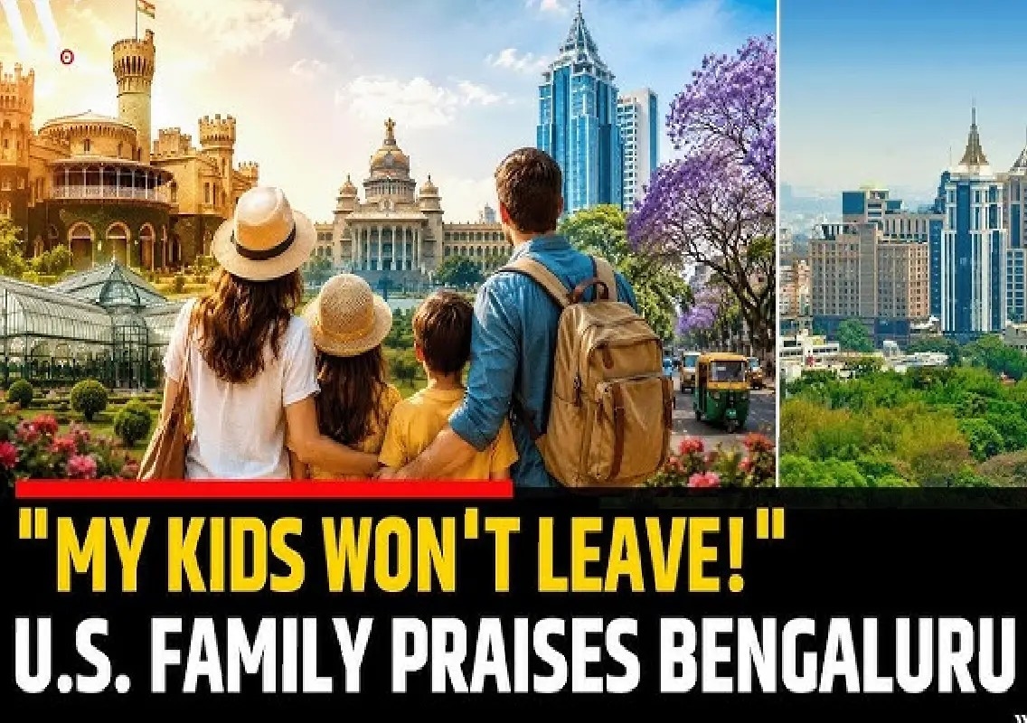 American family's heartfelt goodbye to Bengaluru wins hearts online - News Karnataka