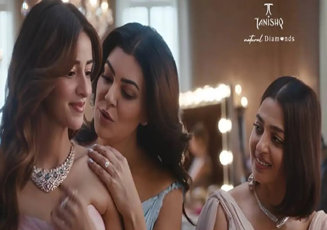 Ananya, Sushmita and Radhika unite for Tanishq campaign: WATCH - News Karnataka