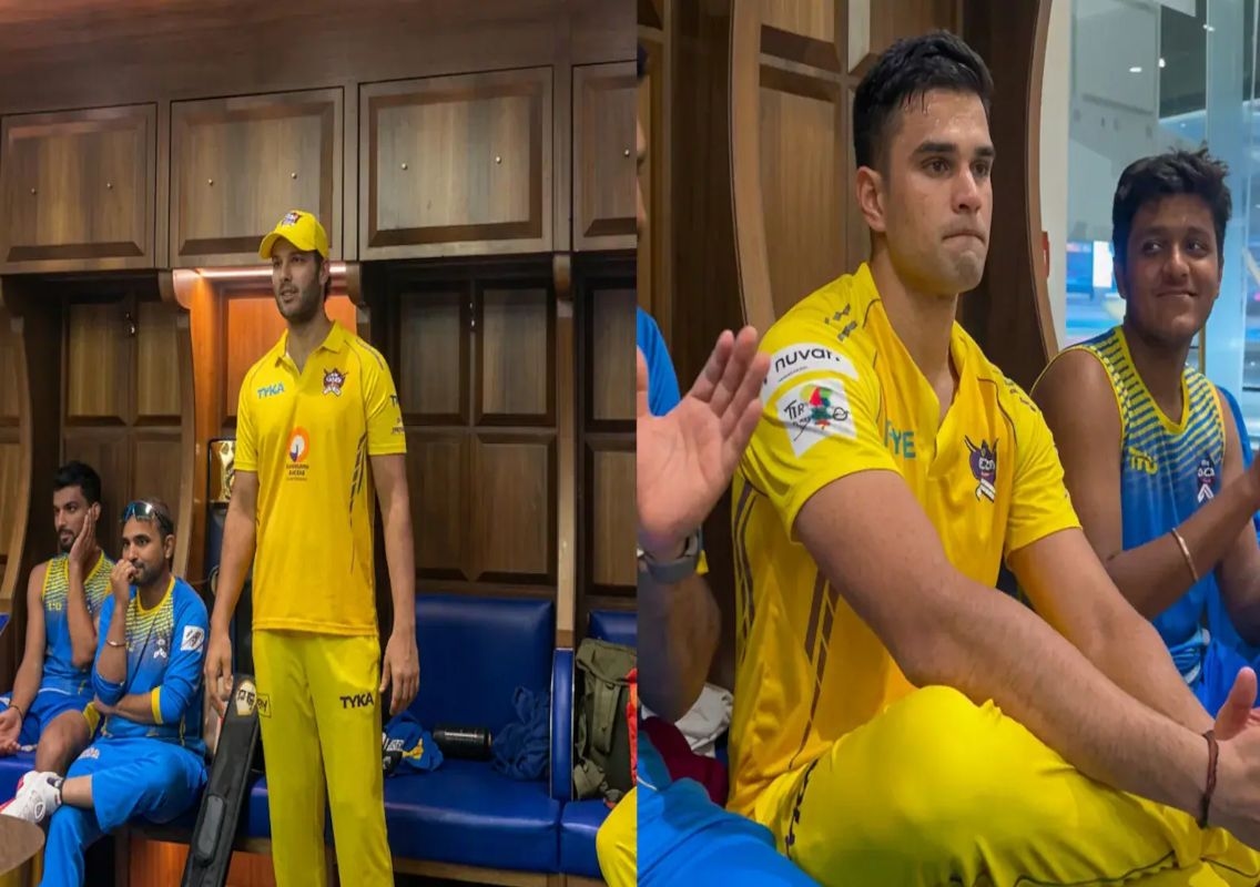 Arjun Tendulkar shines, viral reaction to Dube praise - News Karnataka