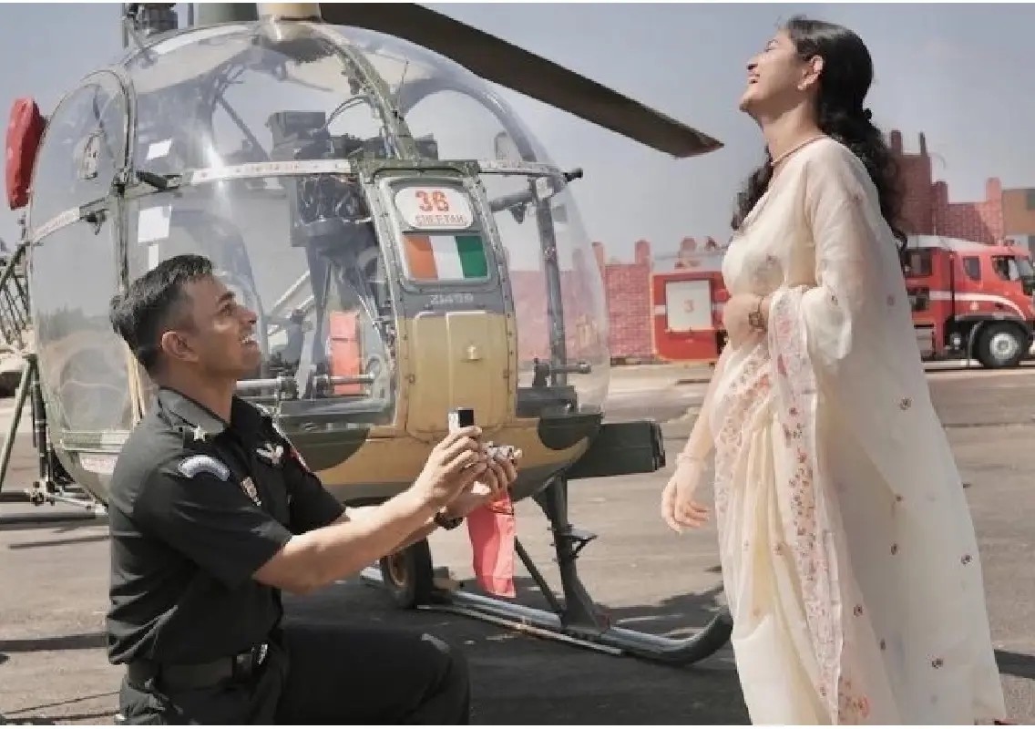 Army captain’s proposal sparks debate on love and military decorum - News Karnataka