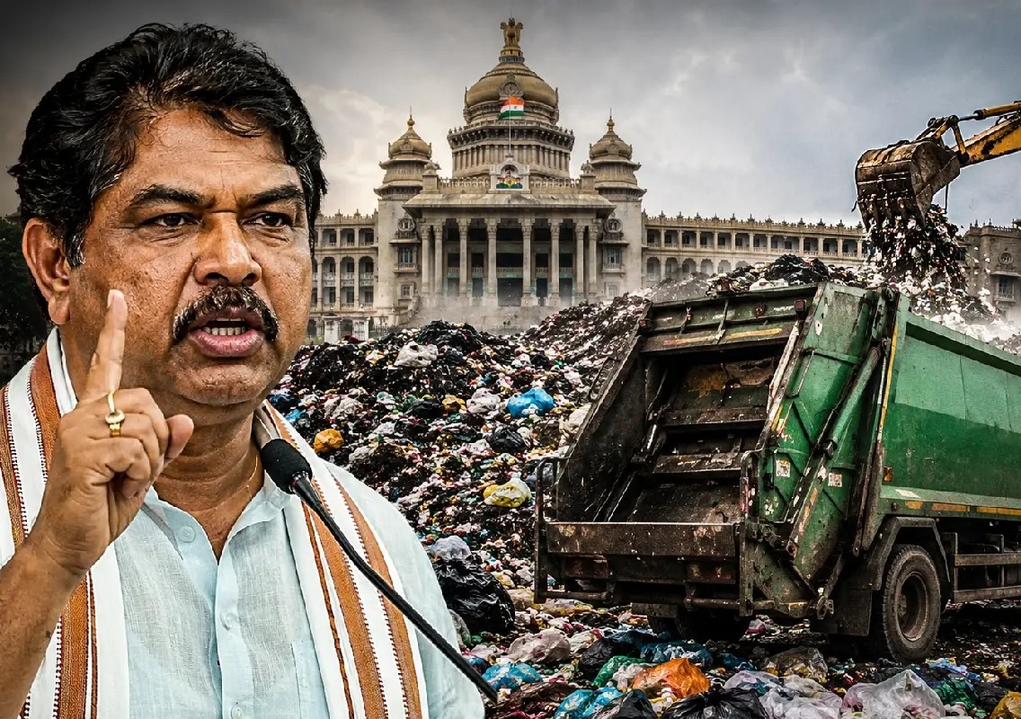 BJP alleges Rs 39,000 crore scam in Bengaluru waste project - News Karnataka