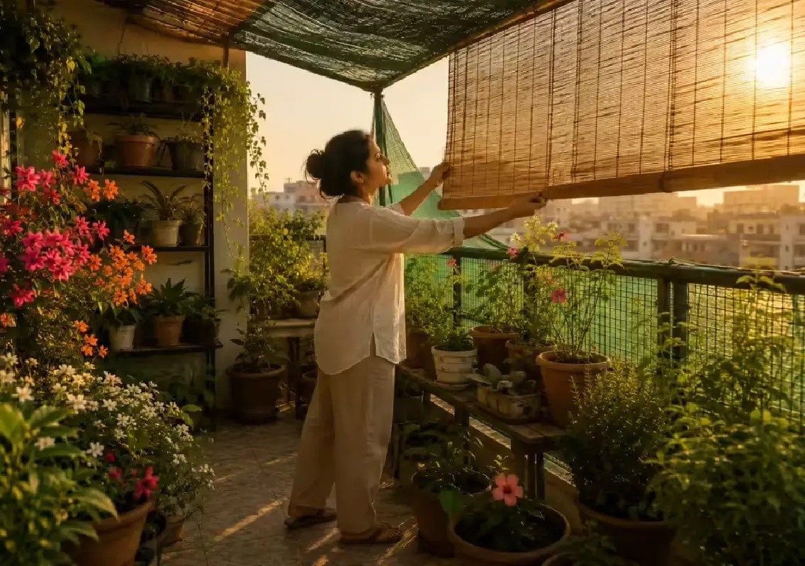Balcony gardens can make homes cooler this summer - News Karnataka